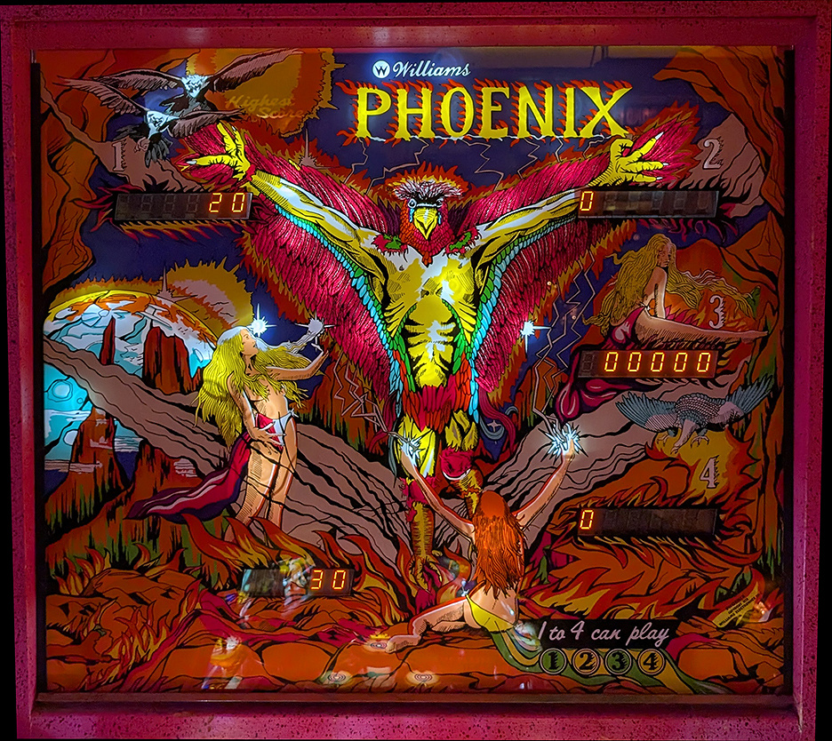 Phoenix released 1978 by Williams Pinball