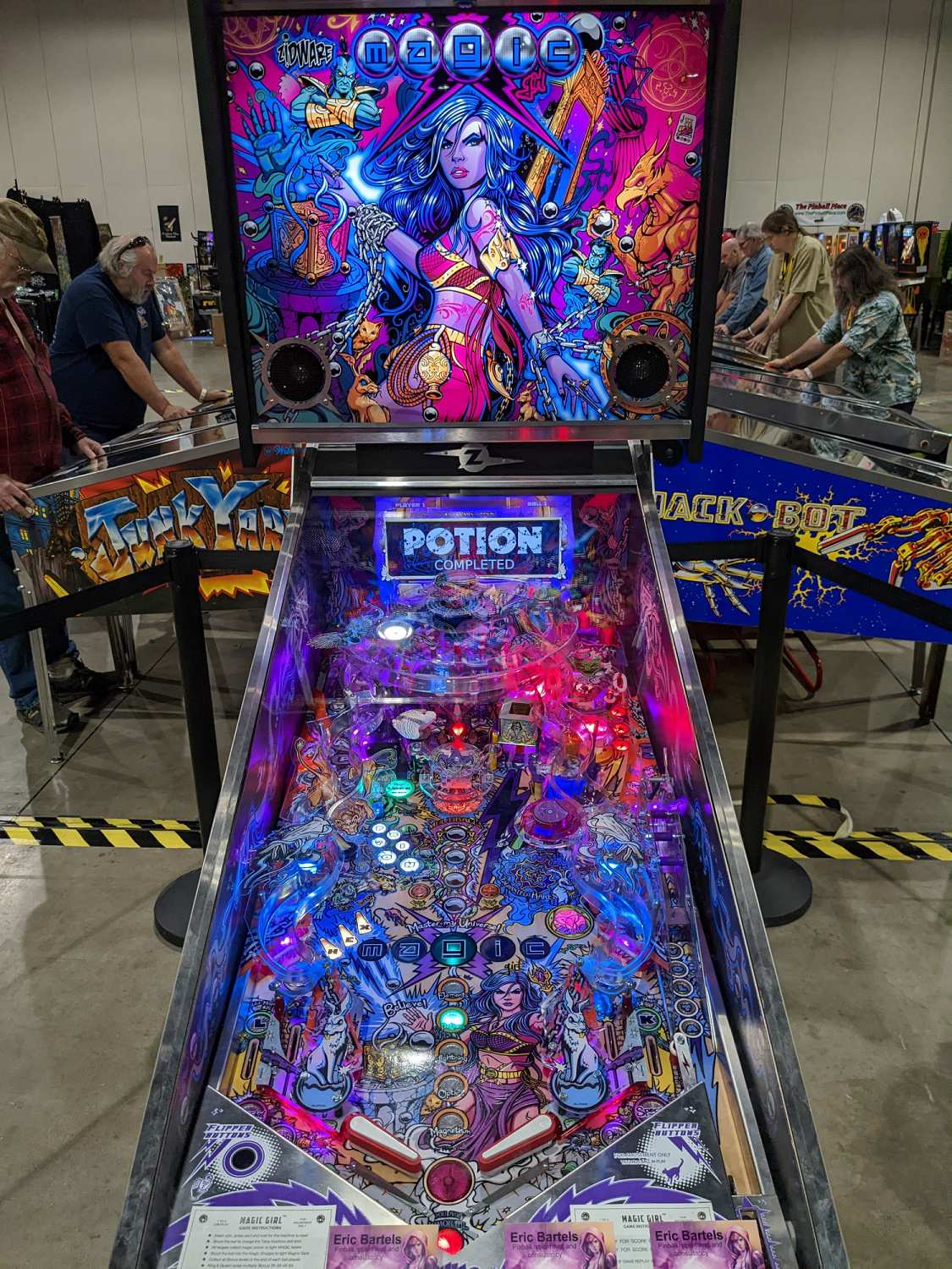 Magic Girl pinball machine (2017)