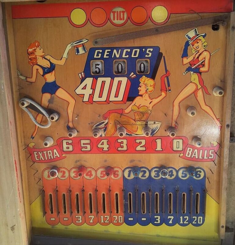400 pinball machine (1952)