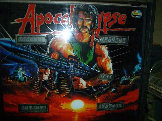 Apocalypse Now pinball machine (1985)