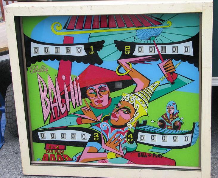 Bali Hi pinball machine (1970)