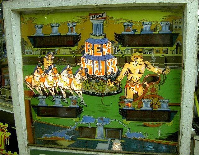 Ben Hur pinball machine (1977)