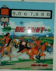 Big Hunt pinball machine (1976)