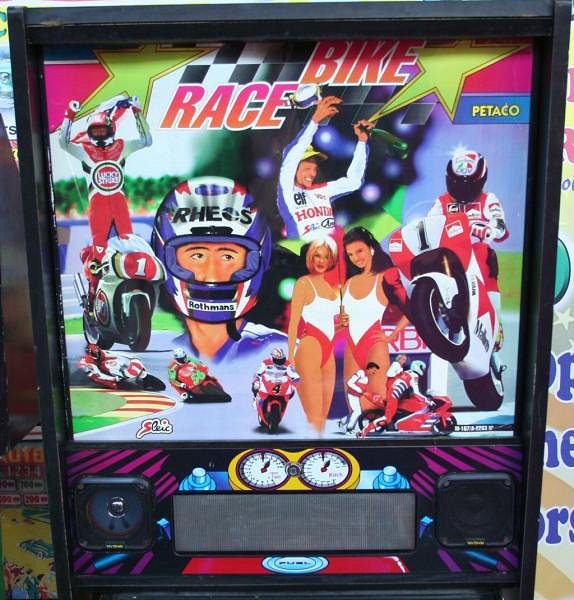Bike Race pinball machine (1992)