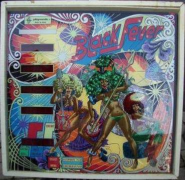Black Fever pinball machine (1980)