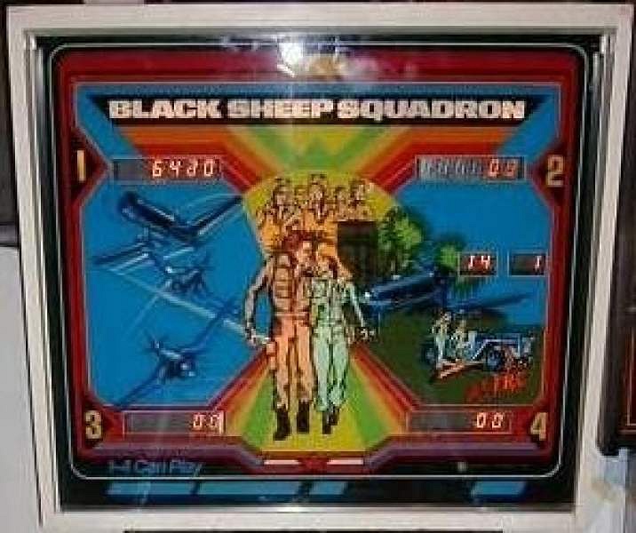 Black Sheep Squadron pinball machine (1979)