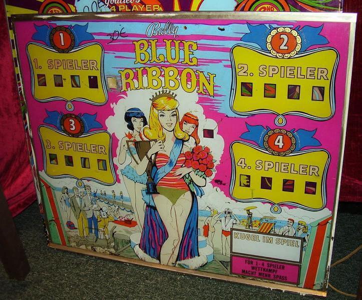 Blue Ribbon pinball machine (1965)