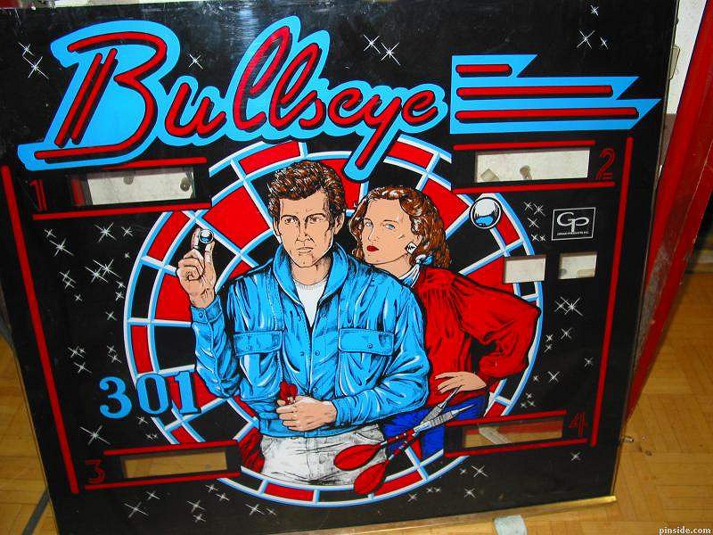 Bulls Eye pinball machine (1986)