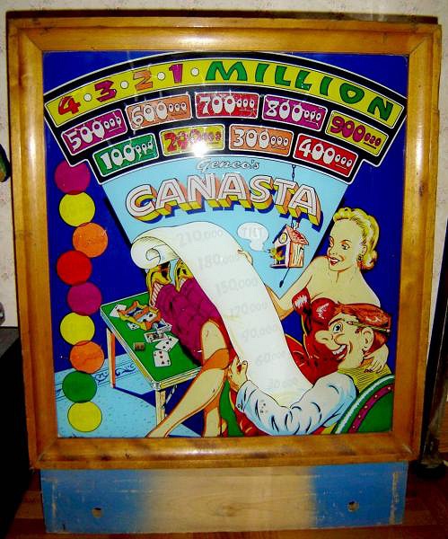 Canasta pinball machine (1950)