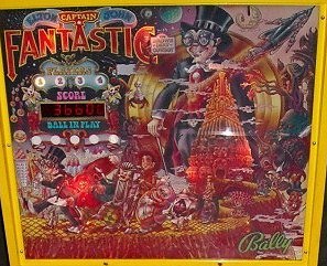 Captain Fantastic and the Brown Dirt Cowboy Home Model pinball machine (1977)