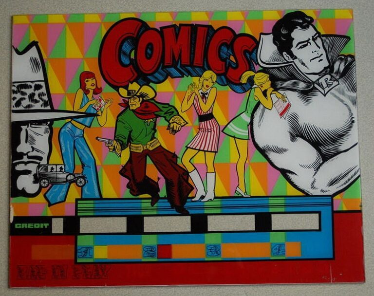 Comics pinball machine (1968)
