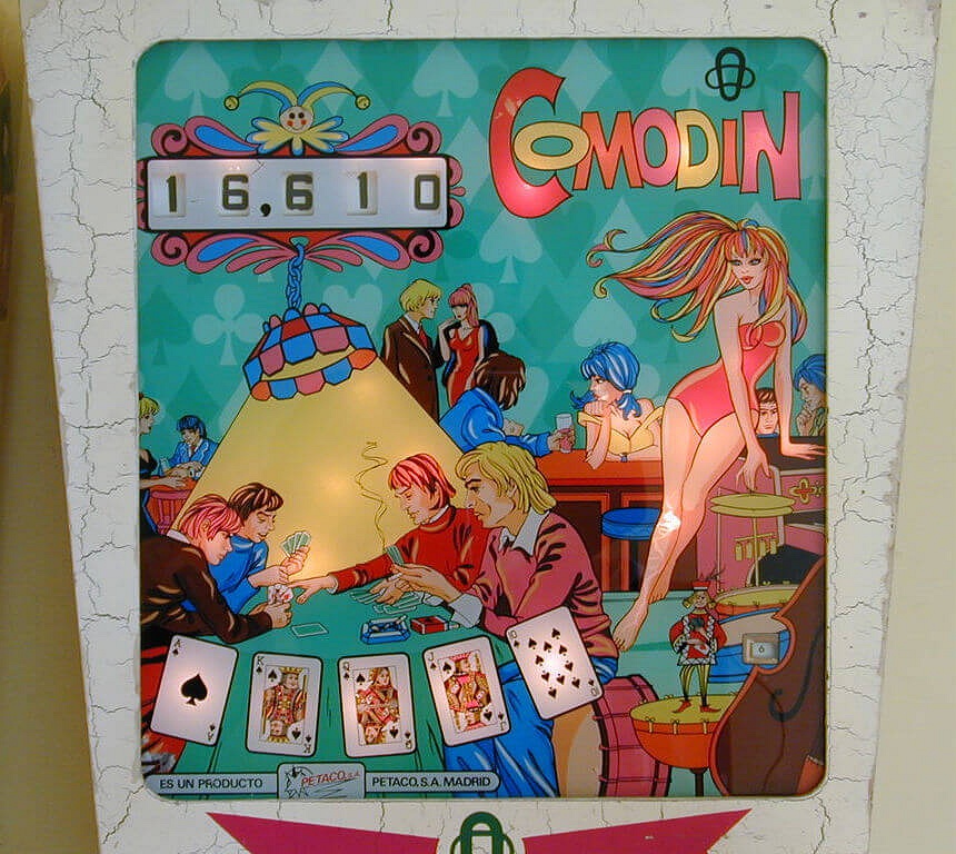 Comodin pinball machine (1972)