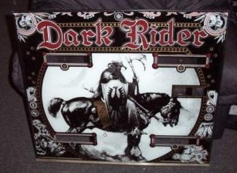 Dark Rider pinball machine (1985)