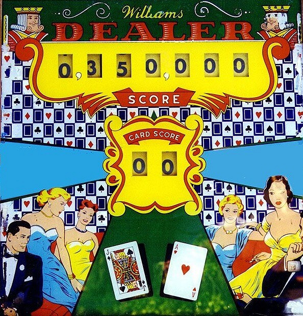 Dealer pinball machine (1953)