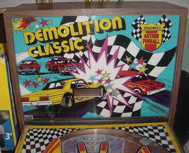 Demolition Classic pinball machine (1979)