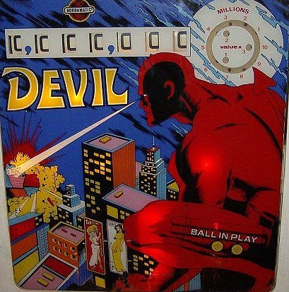Devil pinball machine (1978)