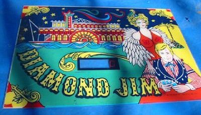 Diamond Jim pinball machine (1977)