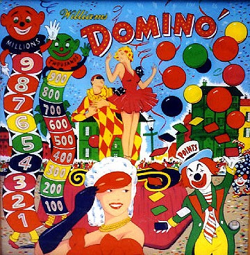 Domino pinball machine (1952)