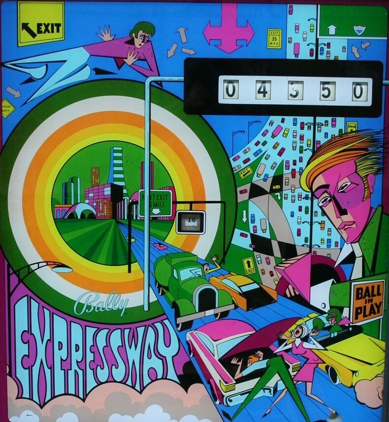 Expressway pinball machine (1971)