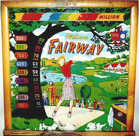 Fairway pinball machine (1953)