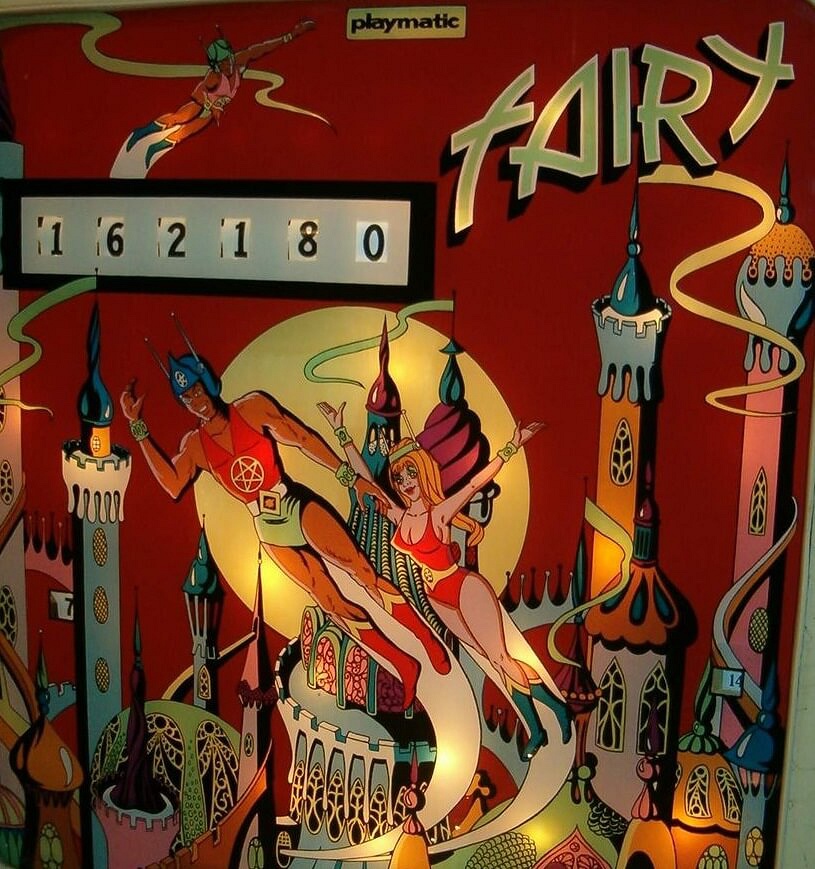 Fairy pinball machine (1975)