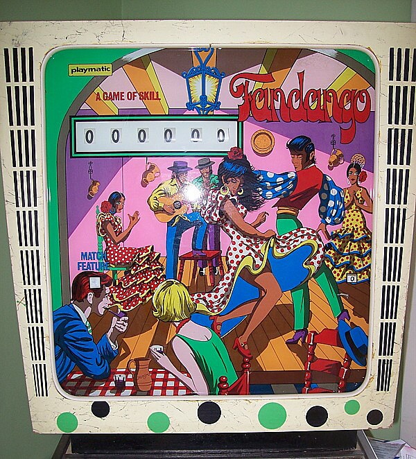Fandango pinball machine (1976)