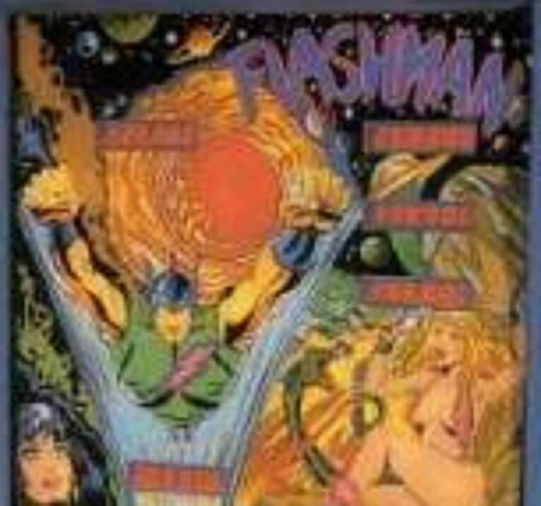 Flashman pinball machine (1984)