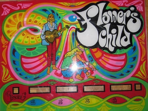 Flowers Child pinball machine (1969)