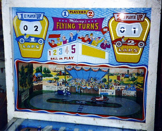 Flying Turns pinball machine (1964)