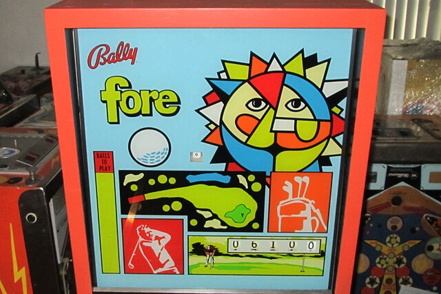 Fore pinball machine (1973)