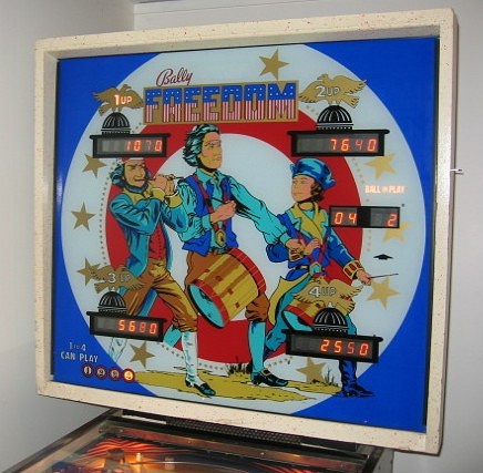 Freedom pinball machine (1976)