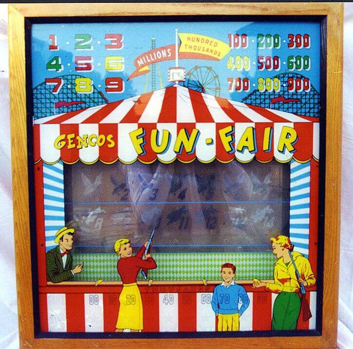 Fun Fair pinball machine (1958)