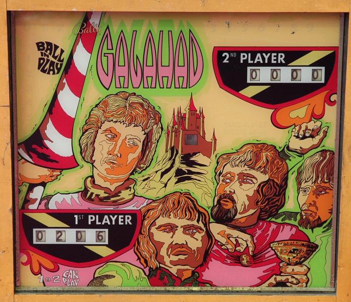 Galahad pinball machine (1970)