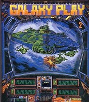 Galaxy Play 2 pinball machine (1987)