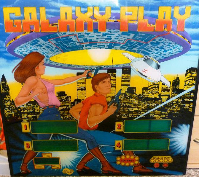Galaxy Play pinball machine (1986)