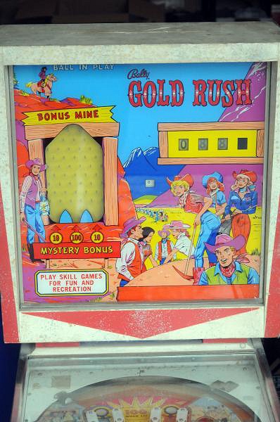Gold Rush pinball machine (1966)