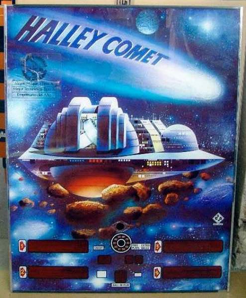 Halley Comet pinball machine (1986)