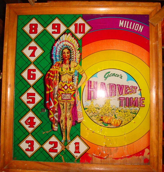 Harvest Time pinball machine (1950)