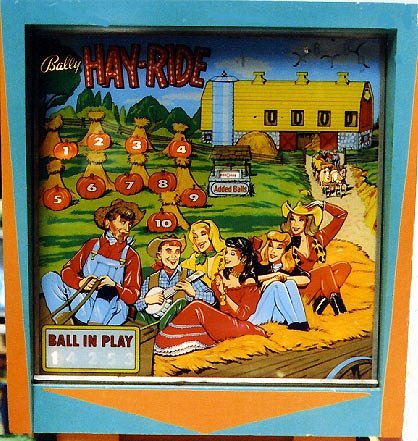 Hay Ride pinball machine (1964)