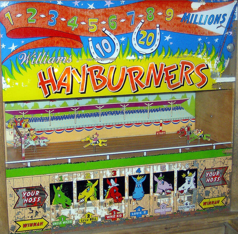 Hayburners pinball machine (1951)