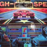 High Speed pinball machine (1986)