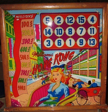 Hong Kong pinball machine (1952)