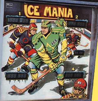 Ice Mania pinball machine (1985)