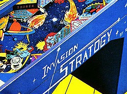 Invasion Strategy pinball machine (1976)