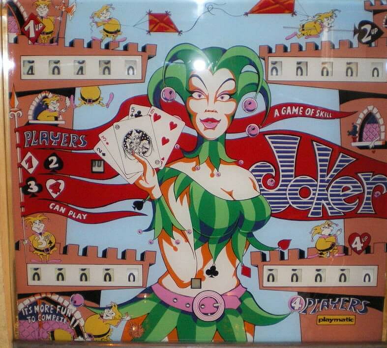 Joker pinball machine (1974)