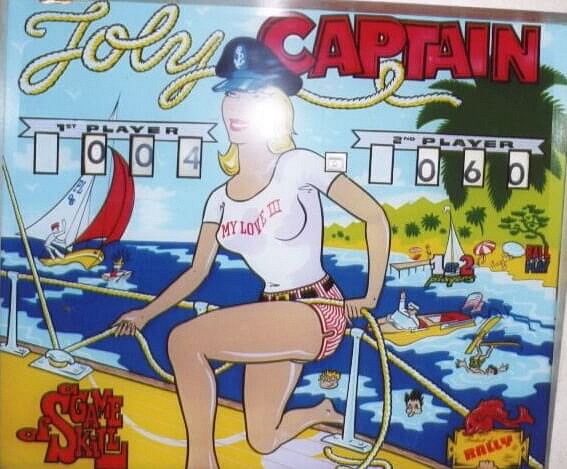 Joly Captain pinball machine (1965)