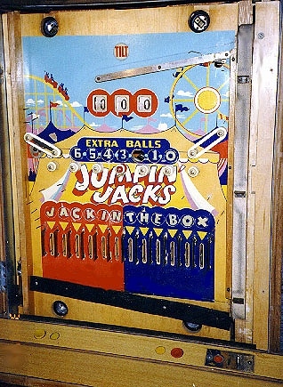 Jumpin Jacks pinball machine (1952)