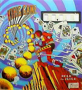 King Game pinball machine (1974)