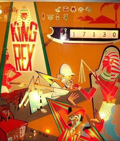 King Rex pinball machine (1970)