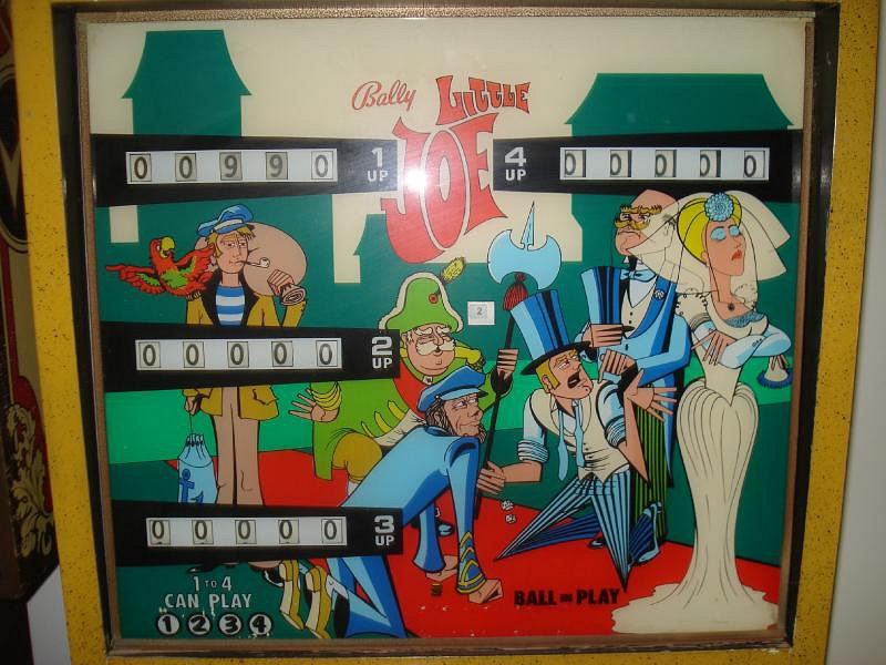 Little Joe pinball machine (1972)